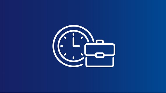 Icon für Entgelt und Arbeitszeit